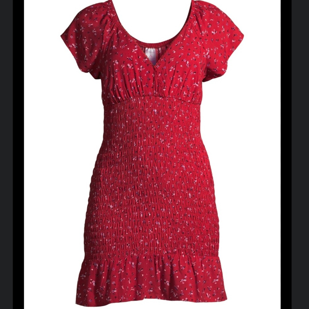 No Boundaries Junior Smocked Dress